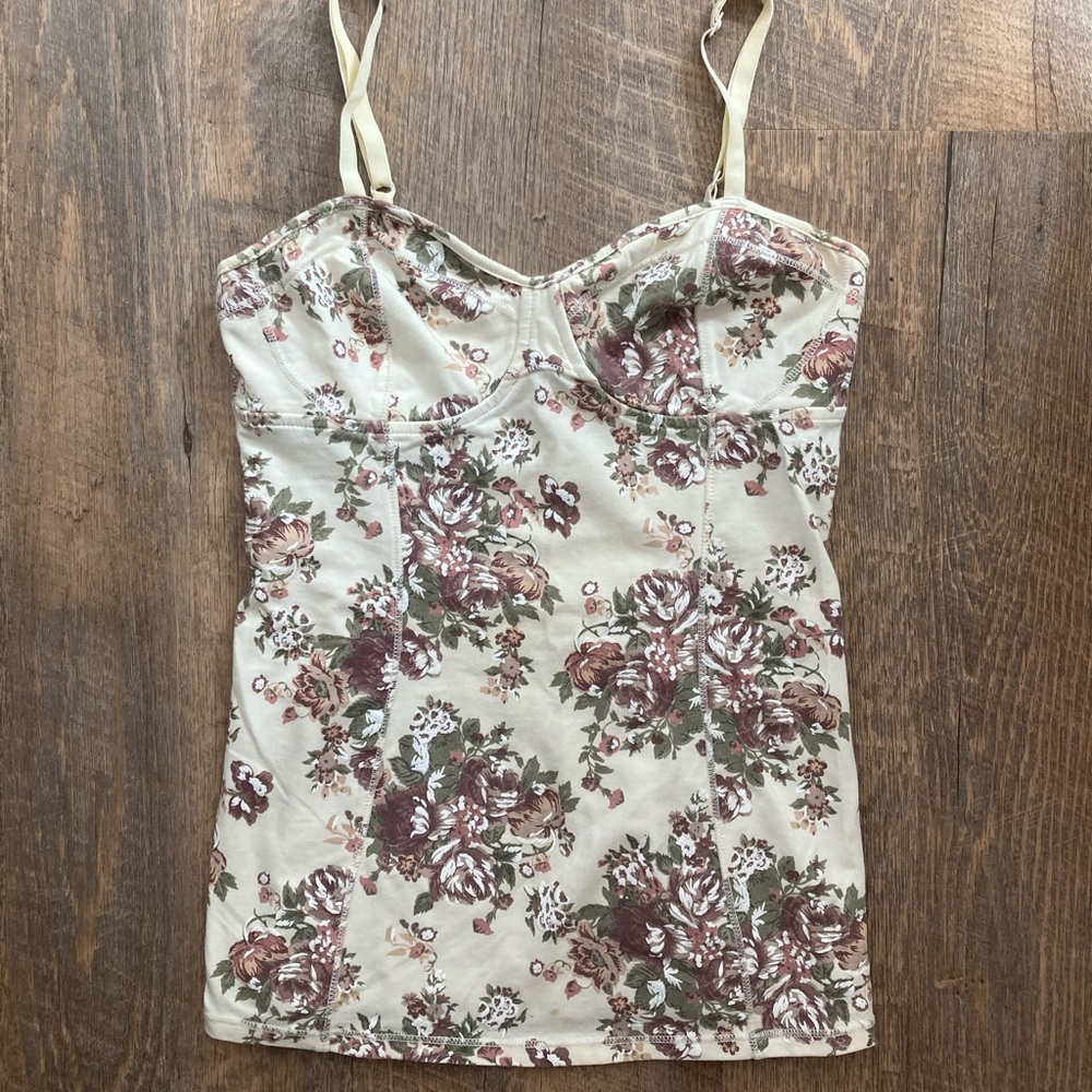 TALULA | Floral Bodycon Corset Top